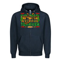 Navy nacho average teacher Zipper Hoodie - texasbilliewilder