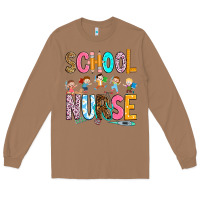Toasted Coconut school nurse Long Sleeve Tee - RanaPortraitStore