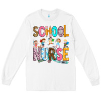 White school nurse Long Sleeve Tee - RanaPortraitStore