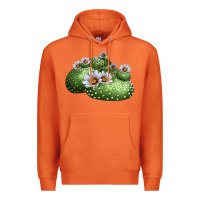 Carrot blossfeldia cactus Premium Hoodie - LillyAllenDesigns