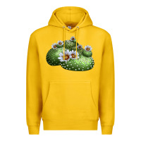 Lemon blossfeldia cactus Premium Hoodie - LillyAllenDesigns