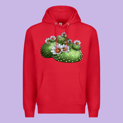 Blossfeldia Cactus Premium Hoodie Designed By Lillyallendesigns