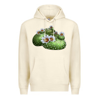Sandshell blossfeldia cactus Premium Hoodie - LillyAllenDesigns