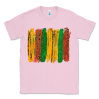 Bubblegum Pink black history brushstroke Classic Tee - texasbilliewilder