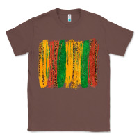 Chestnut black history brushstroke Classic Tee - texasbilliewilder