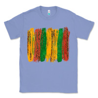 Colony Blue black history brushstroke Classic Tee - texasbilliewilder