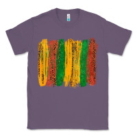 Lavender black history brushstroke Classic Tee - texasbilliewilder