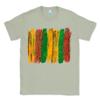 Matcha black history brushstroke Classic Tee - texasbilliewilder