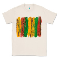 Natural black history brushstroke Classic Tee - texasbilliewilder