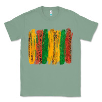 Sage black history brushstroke Classic Tee - texasbilliewilder