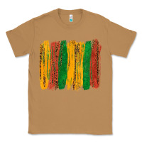 Toasted Coconut black history brushstroke Classic Tee - texasbilliewilder