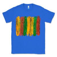 True Royal black history brushstroke Classic Tee - texasbilliewilder
