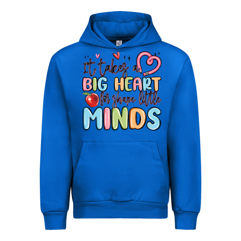 It Takes A Big Heart For Shape Little Minds Urban Hoodie by MaliasSmallBusiness | Teevron