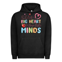 Pigment Black it takes a big heart for shape little minds Urban Hoodie - MaliasSmallBusiness