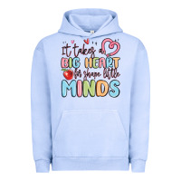 Pigment Grape Ice it takes a big heart for shape little minds Urban Hoodie - MaliasSmallBusiness