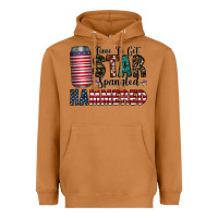 Meerkat Star Spangled Hammered Heavyweight Hoodie - CowhideDigitalArt