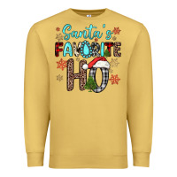 Antique Gold santa s favorite ho Premium Sweatshirt - JahusDesignShop