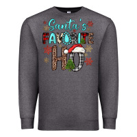 Charcoal Heather santa s favorite ho Premium Sweatshirt - JahusDesignShop