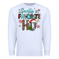 White santa s favorite ho Premium Sweatshirt - JahusDesignShop