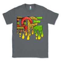 Charcoal Heather black history juneteenth dope Classic Tee - texasbilliewilder
