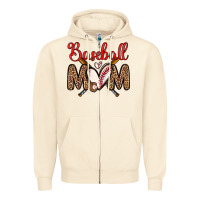 Sandshell baseball mom Zipper Hoodie - Zillion Design Studio