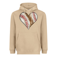 Mushroom baseball heart Heavyweight Hoodie - HRA Design Shop