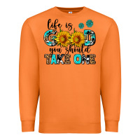 Carrot life is good you should get one Premium Sweatshirt - AdoDesignShop