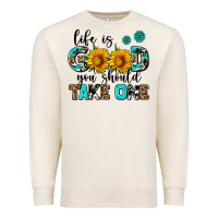 Sandshell life is good you should get one Premium Sweatshirt - AdoDesignShop
