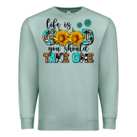 Seafoam life is good you should get one Premium Sweatshirt - AdoDesignShop
