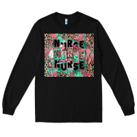 Black nurse Long Sleeve Tee - RanaPortraitStore