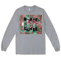 Heather Grey nurse Long Sleeve Tee - RanaPortraitStore
