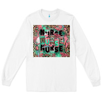 White nurse Long Sleeve Tee - RanaPortraitStore