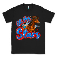 Black oh my stars horse Classic Tee - Zillion Design Studio