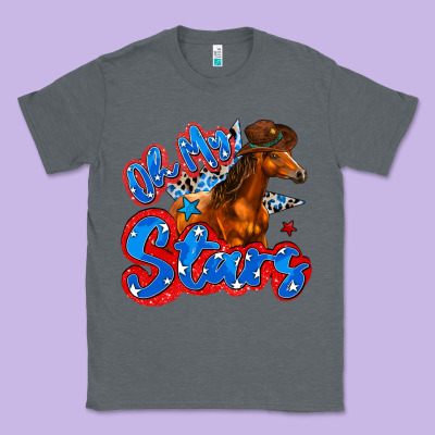 Classic Tee oh my stars horse
