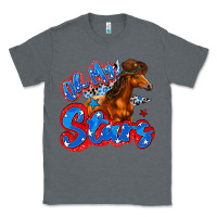 Charcoal Heather oh my stars horse Classic Tee - Zillion Design Studio