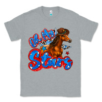 Heather Grey oh my stars horse Classic Tee - Zillion Design Studio