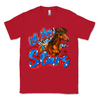 Red oh my stars horse Classic Tee - Zillion Design Studio