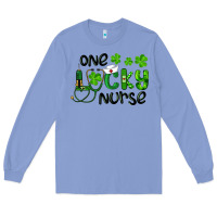 Colony Blue one lucky nurse Long Sleeve Tee - RanaPortraitStore