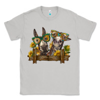Moon Dust 2 donkeys with sunflowers Classic Tee - BarkalooDesign