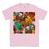 Bubblegum Pink christmas donkeys Classic Tee - FaDigitalArtStudio