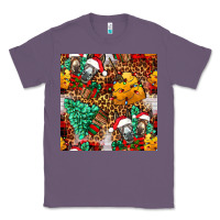 Lavender christmas donkeys Classic Tee - FaDigitalArtStudio