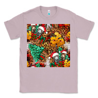 Lilac christmas donkeys Classic Tee - FaDigitalArtStudio