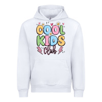 White cool kids club Urban Hoodie - MaliasSmallBusiness