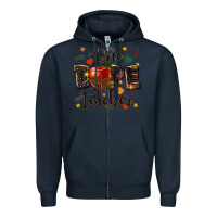 Navy one dope teacher Zipper Hoodie - texasbilliewilder
