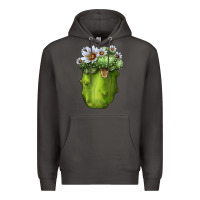 Smoke blossfeldia cacti Premium Hoodie - LillyAllenDesigns