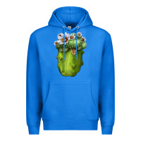 True Royal blossfeldia cacti Premium Hoodie - LillyAllenDesigns
