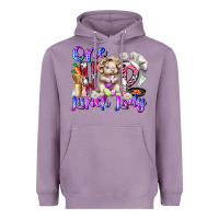 Lavender one hop lunch day Heavyweight Hoodie - RacoonDesign