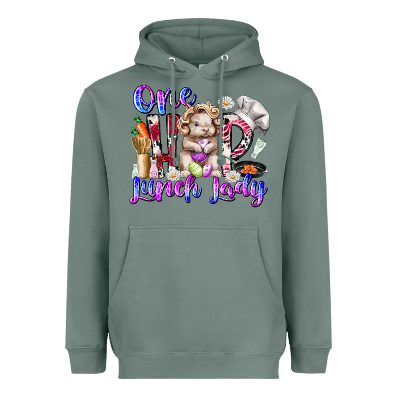 One Hop Lunch Day Heavyweight Hoodie by RacoonDesign | Teevron