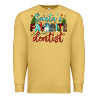 Antique Gold santas favorite dentist Premium Sweatshirt - JahusDesignShop