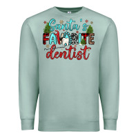 Seafoam santas favorite dentist Premium Sweatshirt - JahusDesignShop